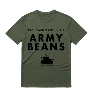 HILLY'S ARMY BEANS TEE